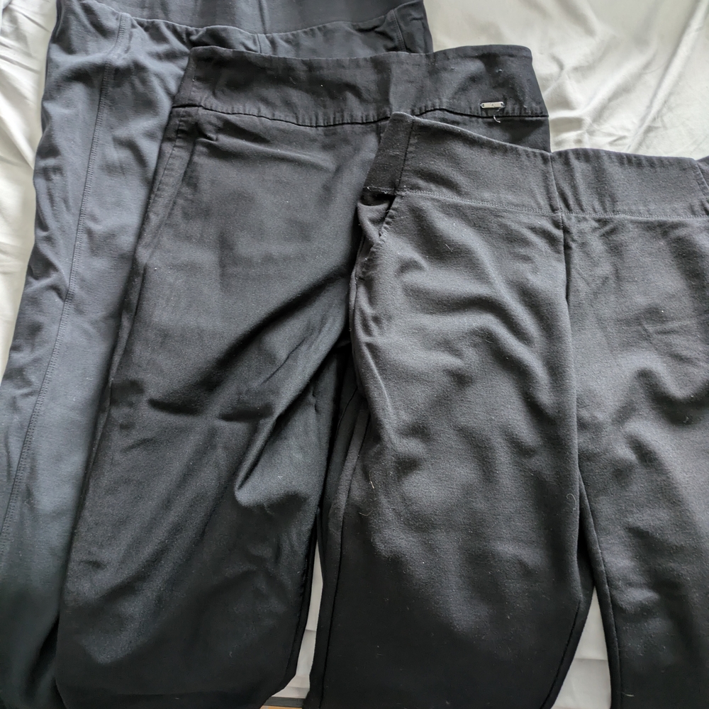 Women's 3 Black Pants